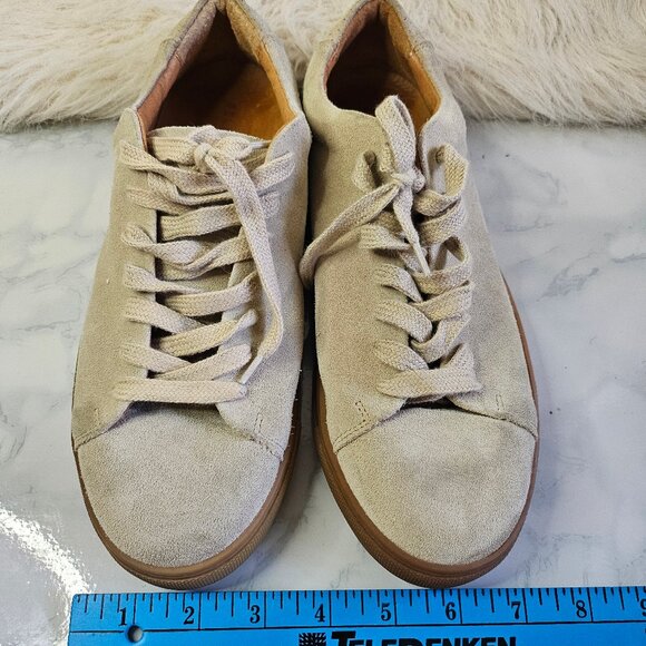 Selected Homme Men's Tan Suede Leather Oxford Lace Up Shoes EU 41/US 8 - Picture 2 of 9